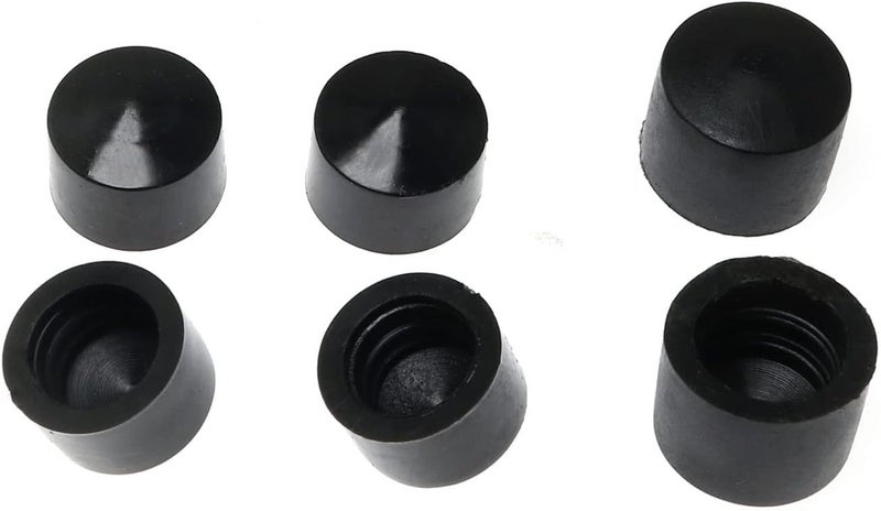 RLECS Pivot Cups 6IN1 Skateboard Longboard Truck Replacement Pivot Cups Hardware Pro Skateboard Truck Replacement Pivot Cups Rubber (4 x M Size + 2 x L Size) - Image 2